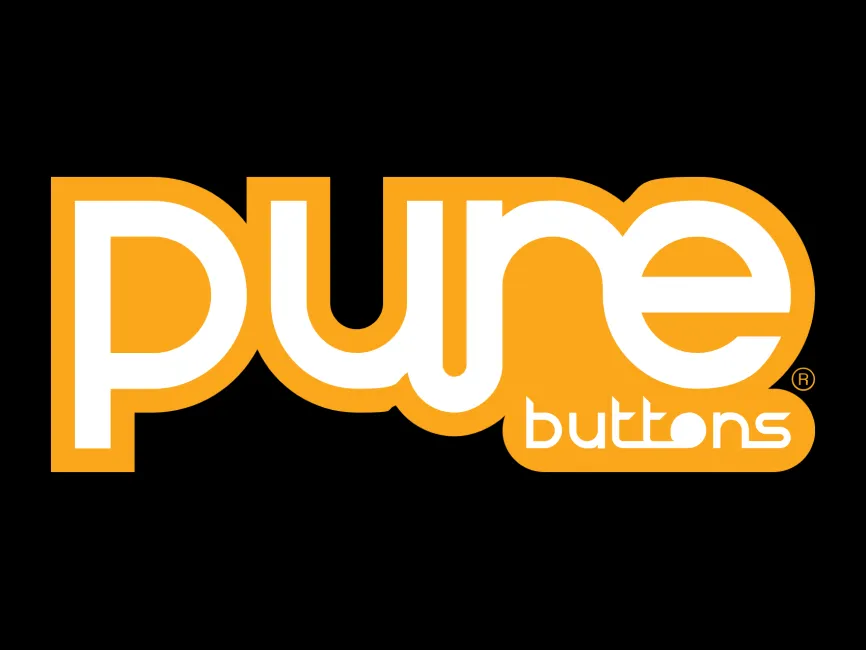 Pure Buttons Orange Logo