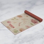 PVC Rolled Up Yoga Mat Mockup