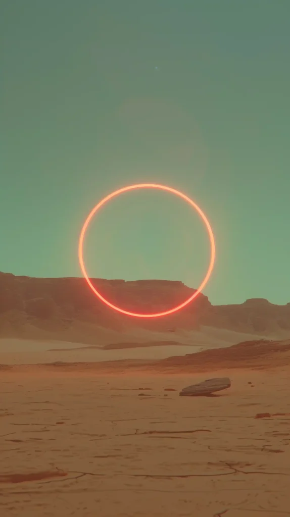 Radiant Circle Desert
