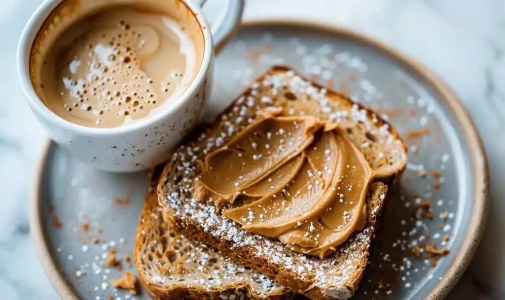 Raw Peanut Butter Toast