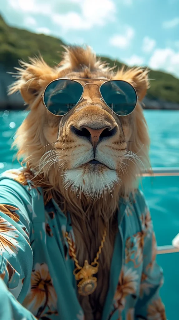 Raw Selfie on Yacht