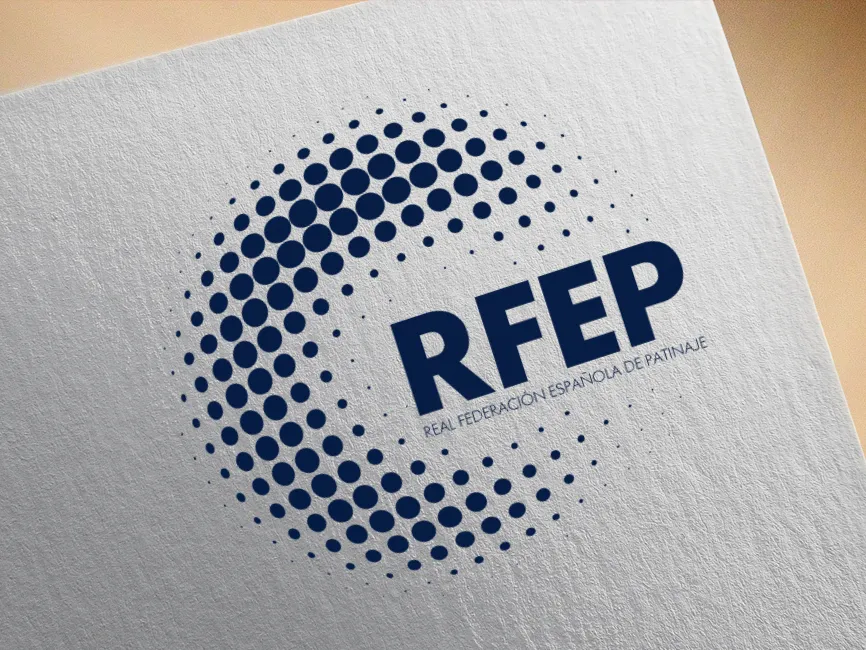 Real Federacion Espanola de Patinaje RFEP [Monocromo] Logo