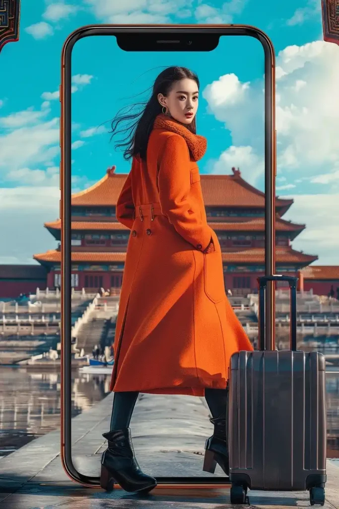 Realistic Asian Travel Ad