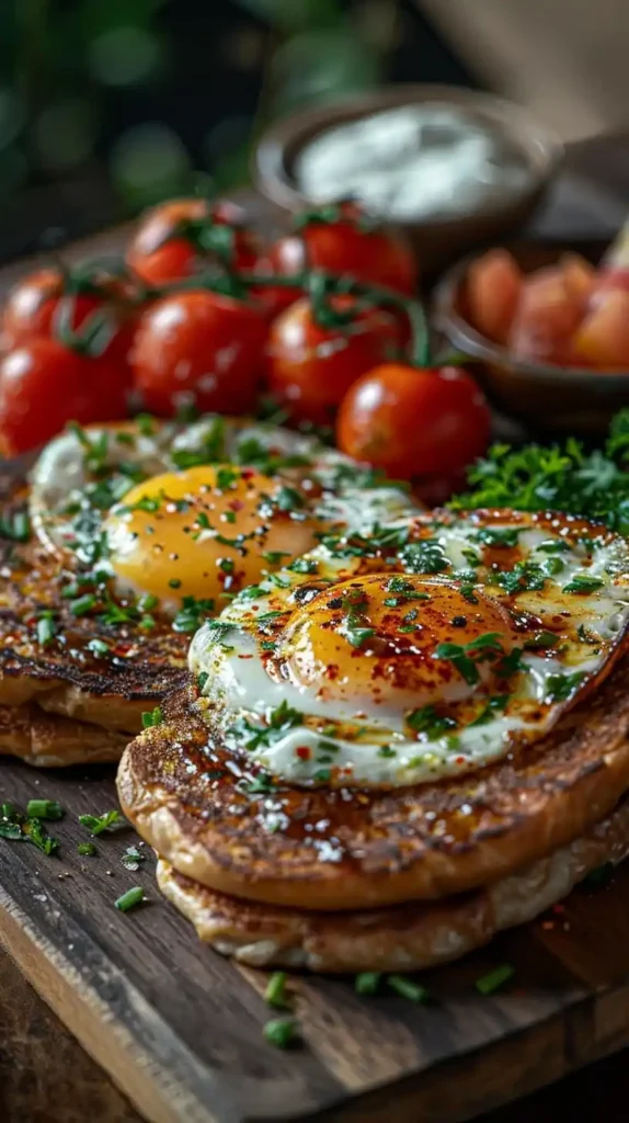 Realistic Breakfast on Black