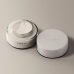 Realistic Cream Jar with the Lid off Mockup