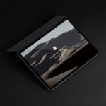 Realistic iPad Pro on a Stand Mockup