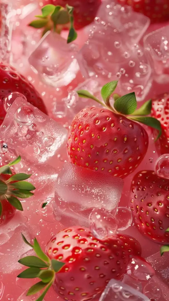 Realistic Strawberry Jam Jar