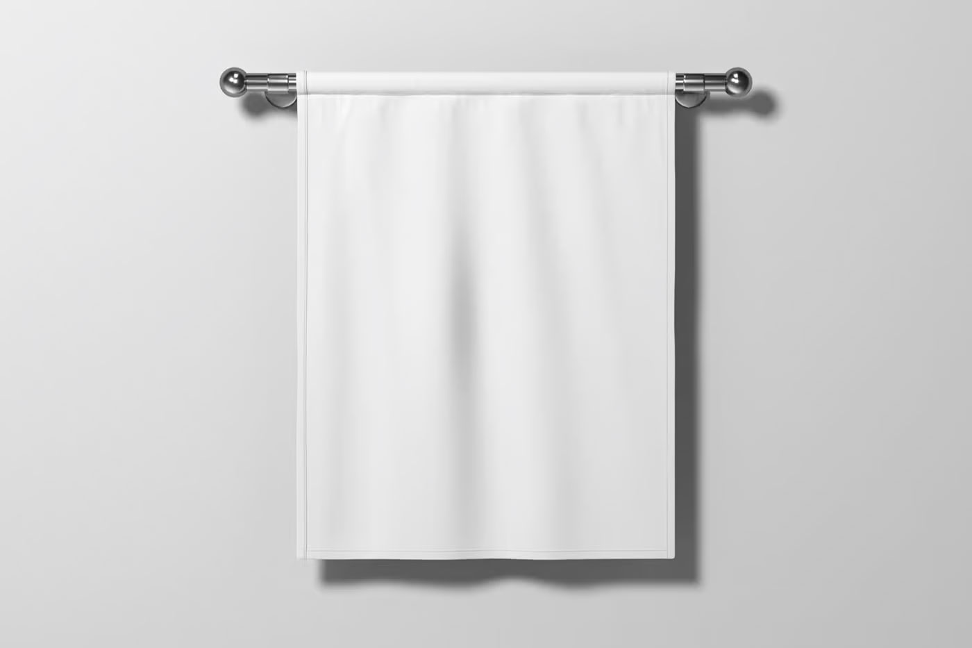 Free Rectangle Pennant Flag Mockup PSD Template