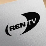 REN TV Black Elips Logo