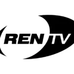 REN TV Black Elips Logo