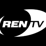 REN TV Black Elips Logo