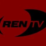 REN TV Black Elips Logo