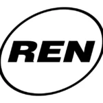 REN TV Black Logo