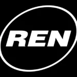 REN TV Black Logo
