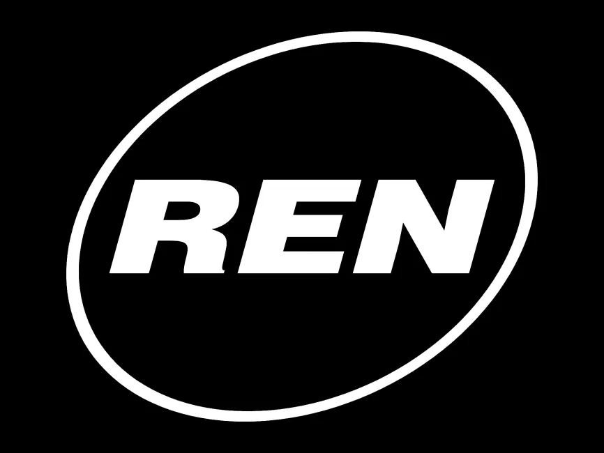 REN TV Black Logo