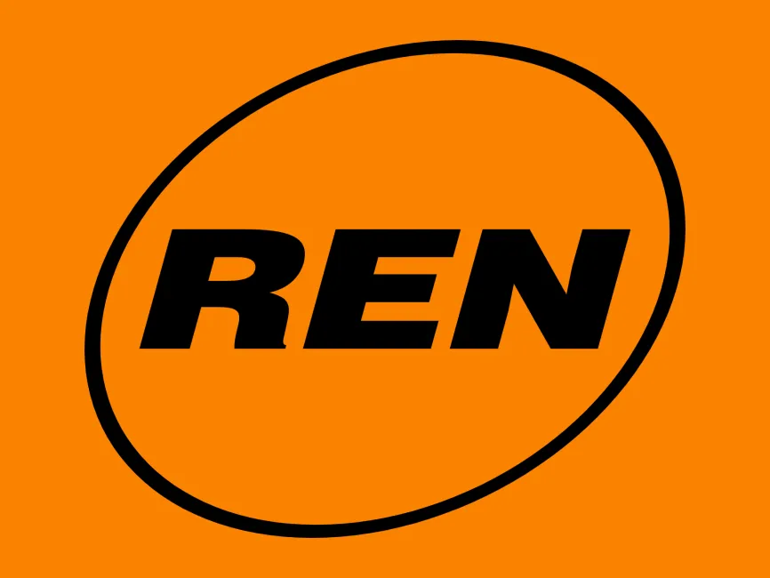REN TV Black Logo