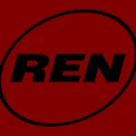 REN TV Black Logo