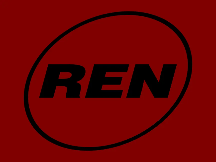 REN TV Black Logo