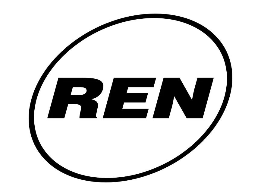 REN TV Black Logo