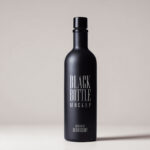Matte Black Bottle Mockup