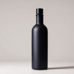 Matte Black Bottle Mockup