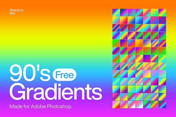 90s Photoshop Gradients gradient preview