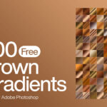 200 Brown Photoshop Gradients