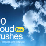 100 Cloud Photoshop Brushes