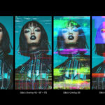 200 Glitch Overlays