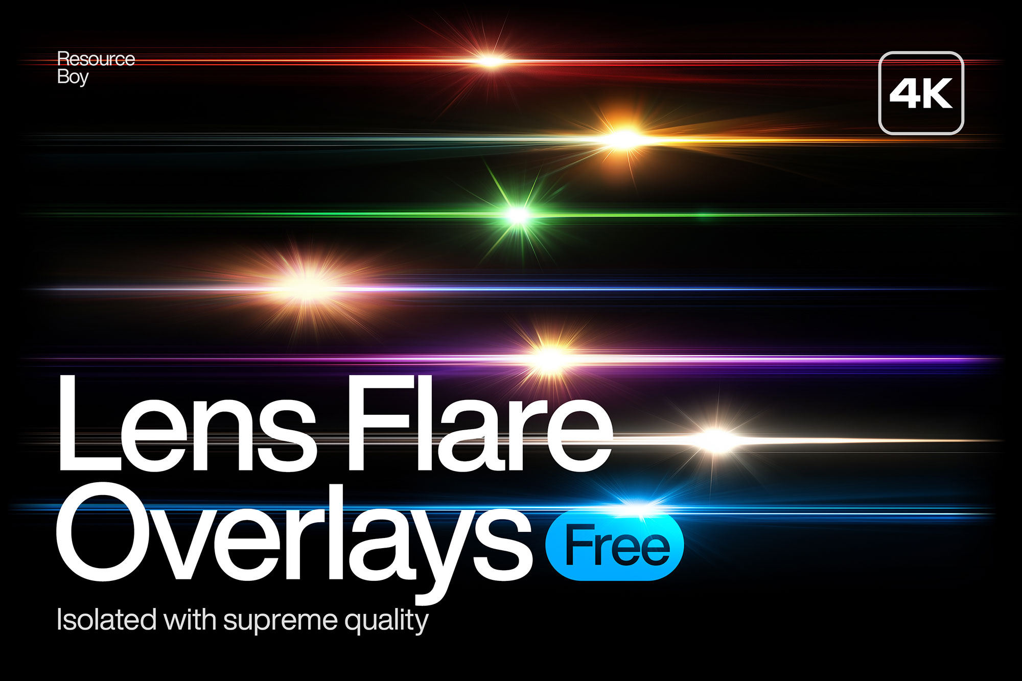 Free Lens Flare Overlays / Textures