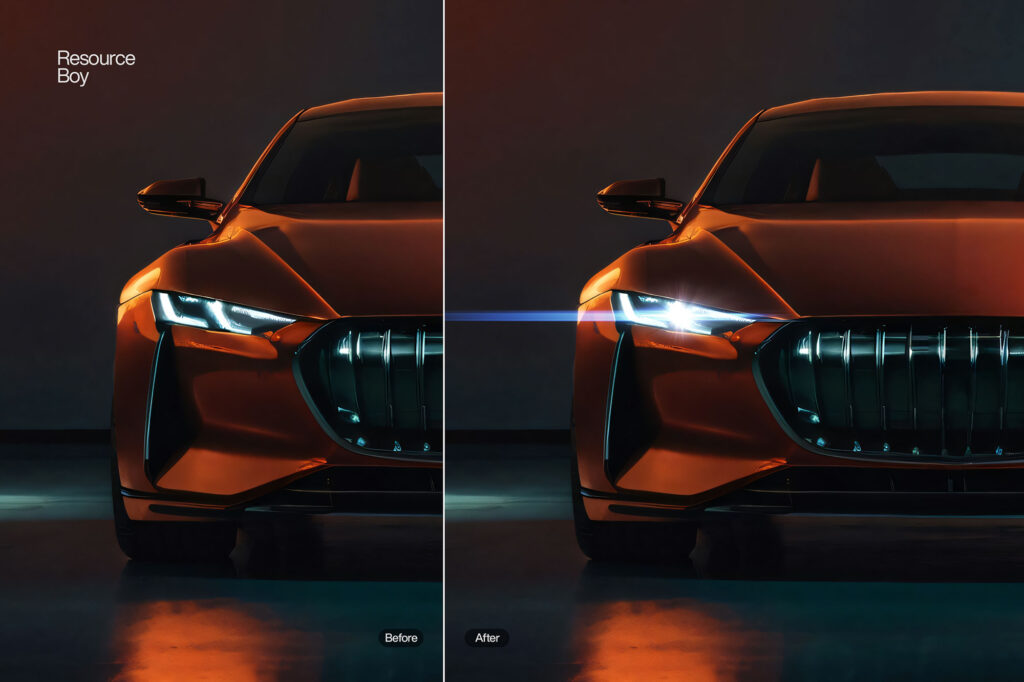 200+ Lens Flare Overlays