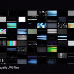 100 VHS Textures