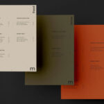 Restaurant Menu Mockups Trio