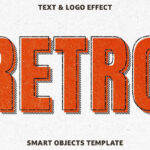 Retro Cartoon Text Effect