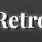 Retro Film Text Effect