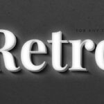 Retro Film Text Effect