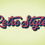 Retro Classic Style Text Effect