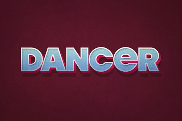 4 Simple 3D Retro-Style Text Effects