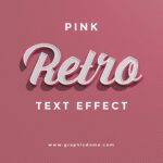 Retro Text / Logo Effect