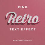 Retro Text / Logo Effect