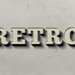 3D Bold Retro Text Effect