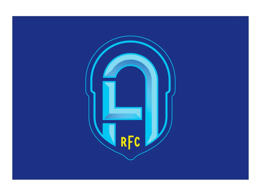 RFCLA The Rugby Football Club of Los Angeles Blue Logo