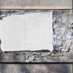 Ripped, Grunge Street Wall Poster in the Front View Mockup