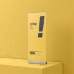Roll Up Banner Mockup in 5 Distinct Visions