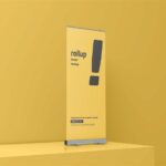 Roll Up Banner Mockup in 5 Distinct Visions