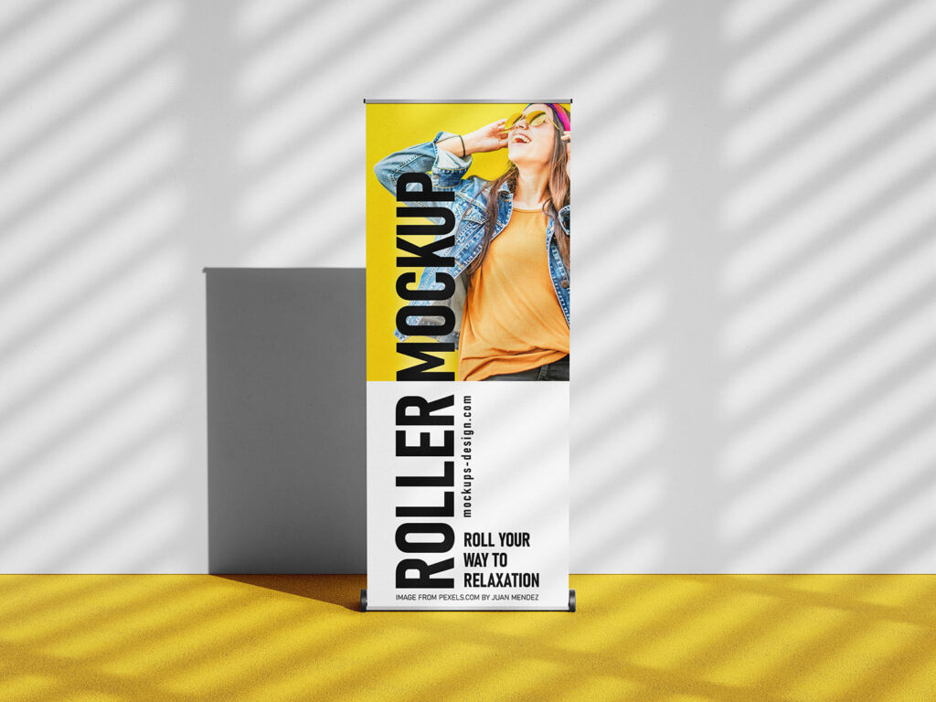 Roller Banner Mockup