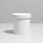 Round Food Box Mockup