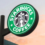 Round Metal Pole Signage Mockup