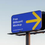 Rounded Billboard Mockup