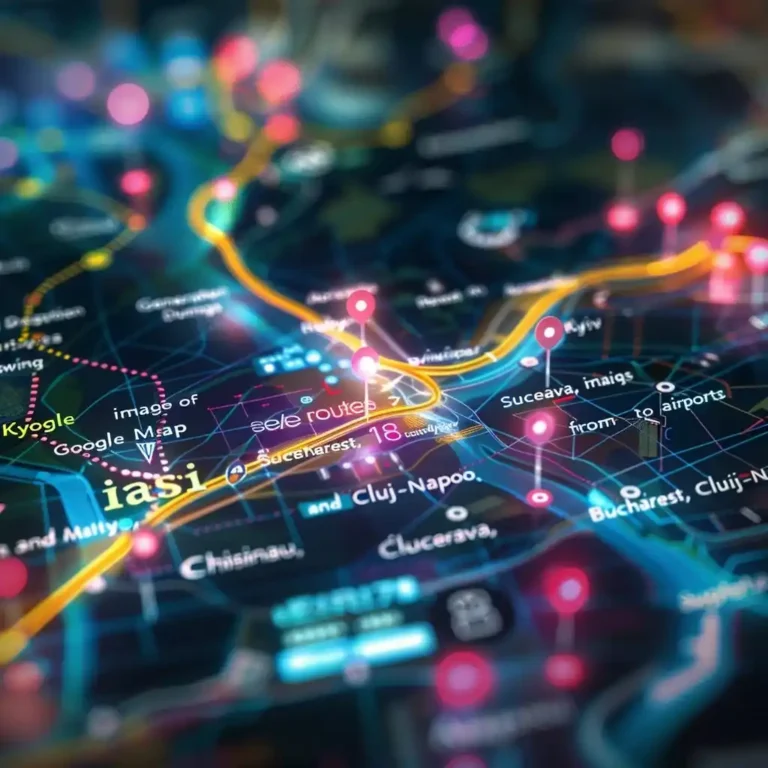 Route Map with Advanced Effects
